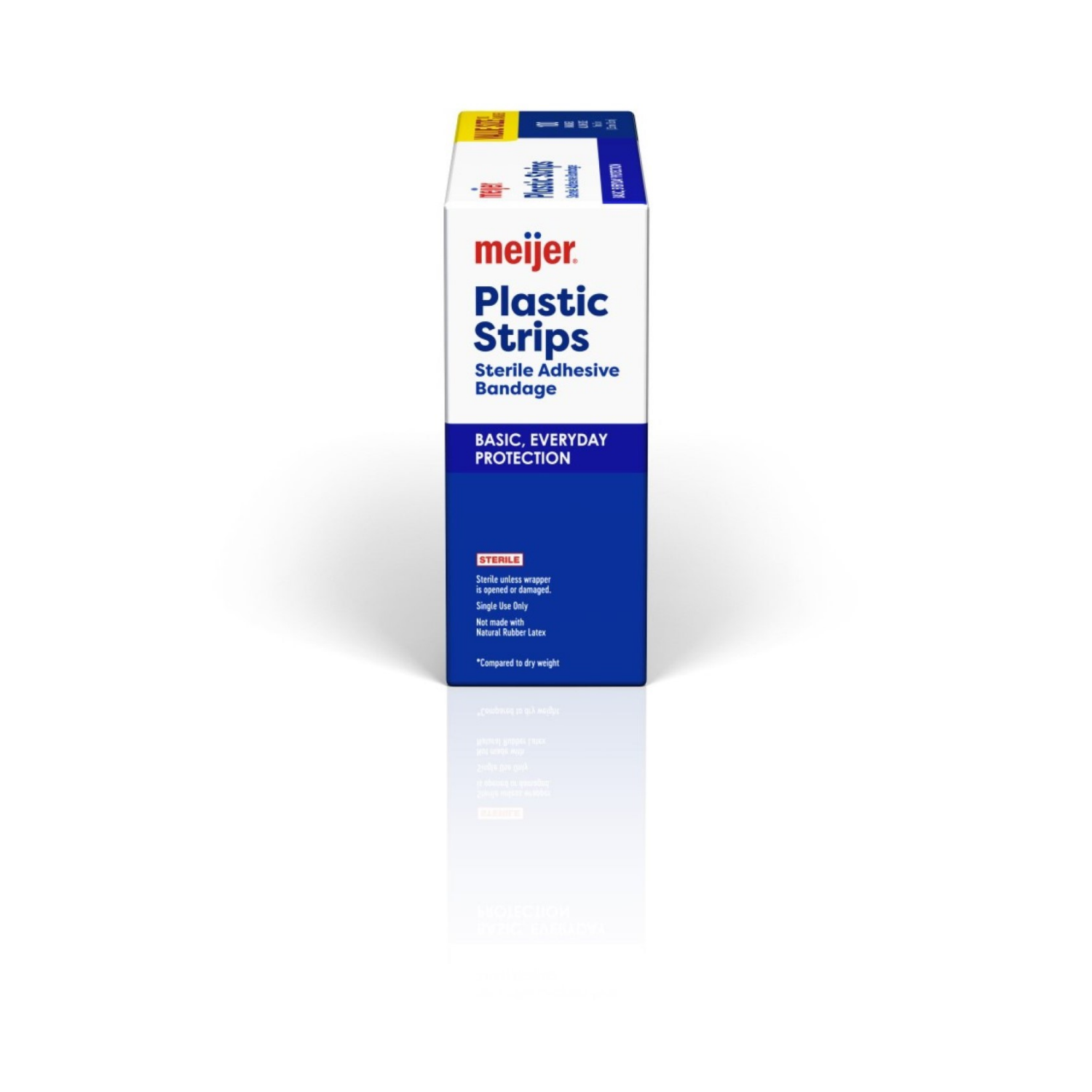 slide 4 of 4, Meijer Plastic Bandages 1"x3", 100 ct