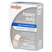 slide 13 of 29, Meijer Extreme Hold Adhesive Bandages, 20 ct