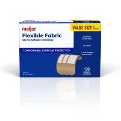 Meijer Flexible Fabric Adhesive Bandages Value Pack