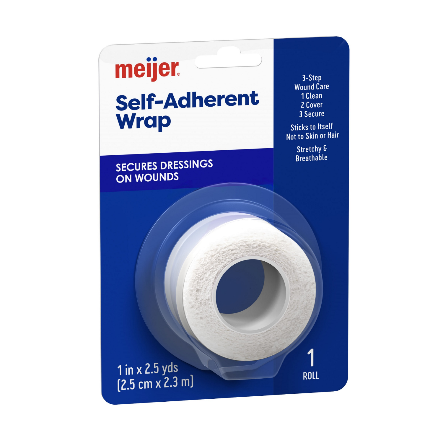 slide 4 of 4, Meijer Extra Gentle 1" Tender Tape, 1 in