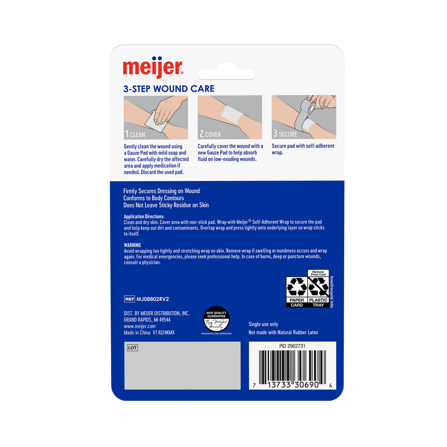 slide 2 of 4, Meijer Extra Gentle Tender Tape, 2.5 yd, 1 ct