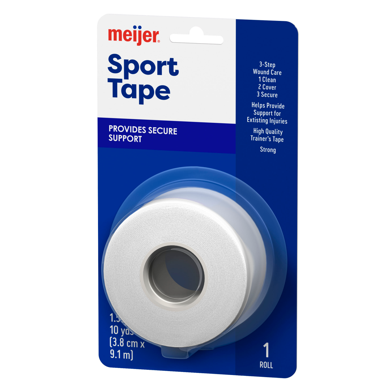 slide 3 of 4, Meijer Sports Tape, 1 ct