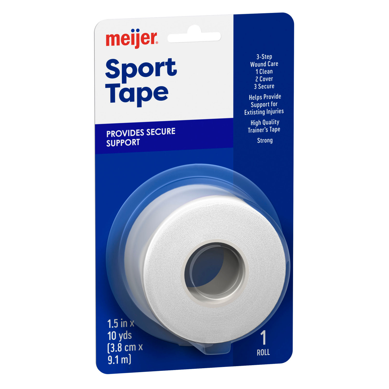slide 4 of 4, Meijer Sports Tape, 1 ct