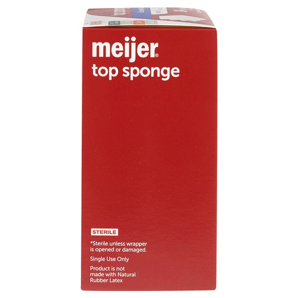 slide 6 of 9, Meijer Sterile Top Sponge, 24 ct