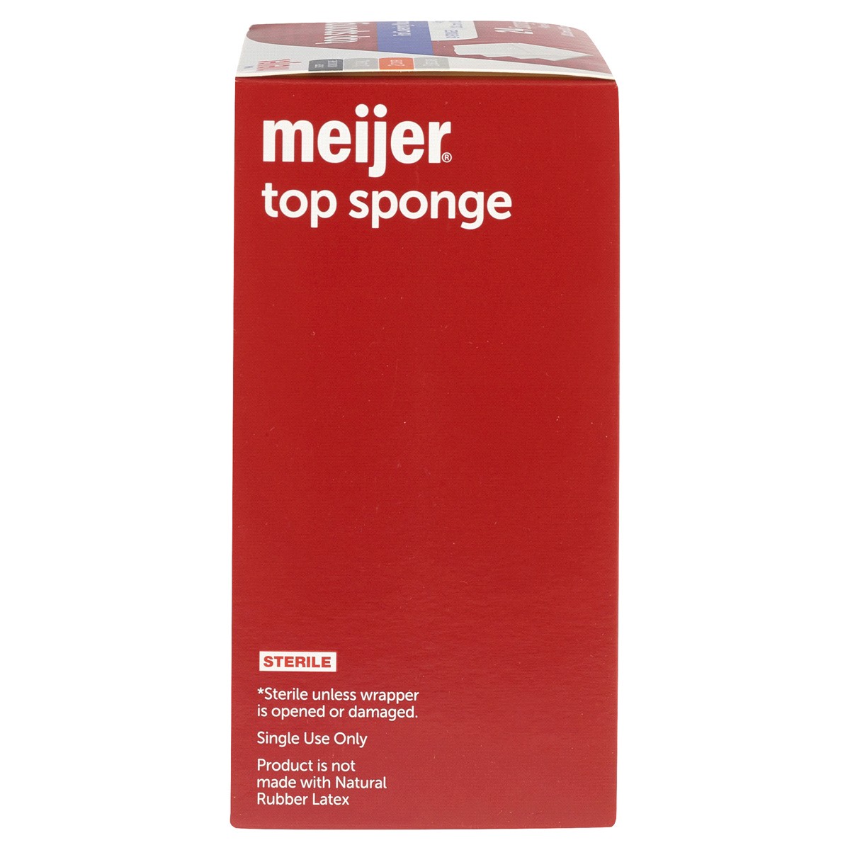 slide 4 of 9, Meijer Sterile Top Sponge, 24 ct