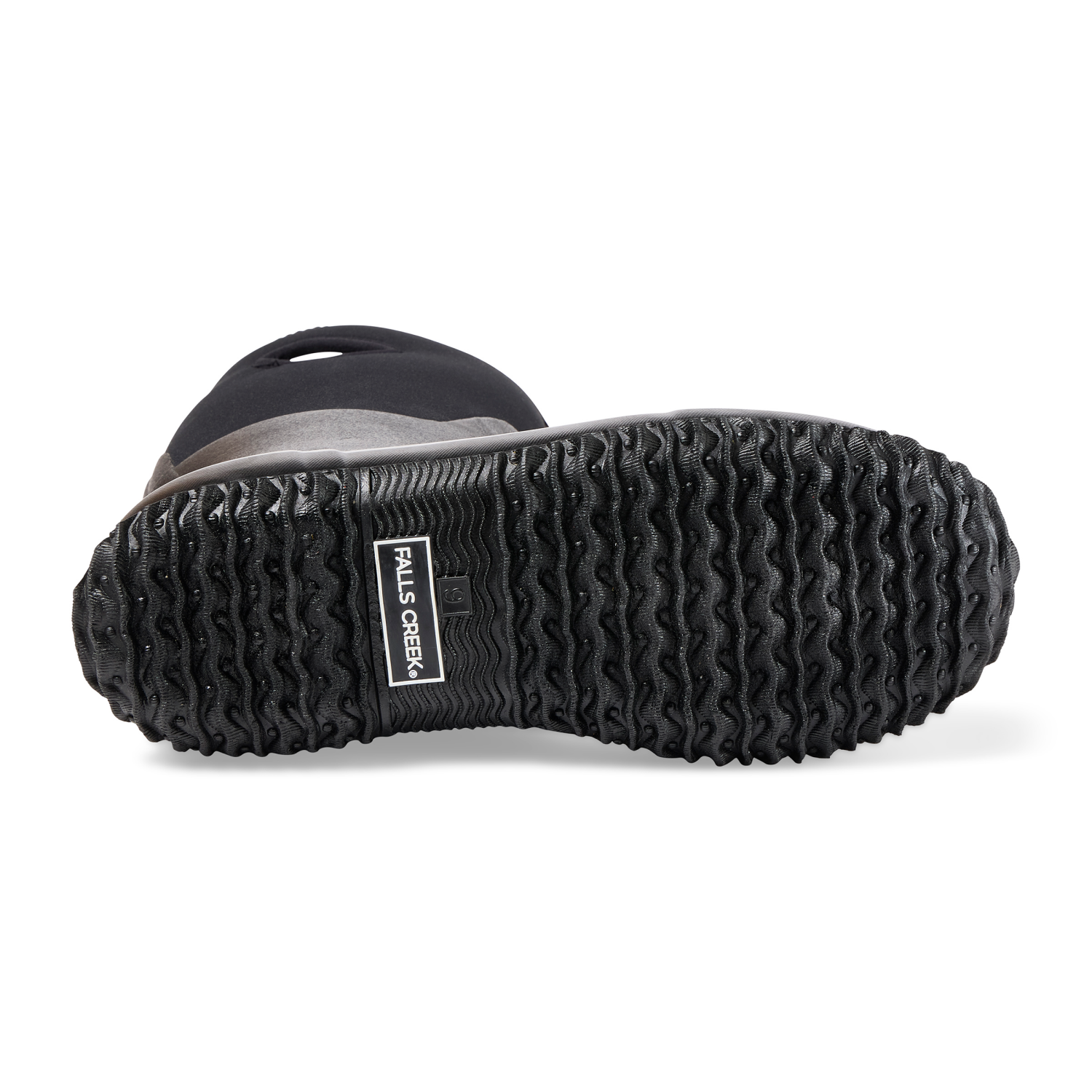 slide 3 of 6, Falls Creek Men's Boot Neoprene Black Size 12, Size 12