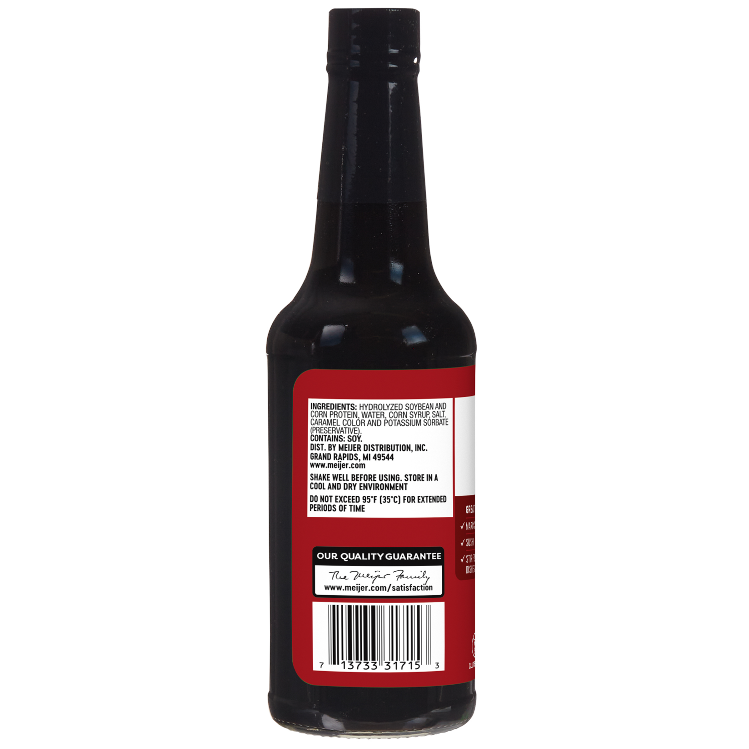 slide 2 of 3, Meijer Soy Sauce - 10 oz, 10 oz