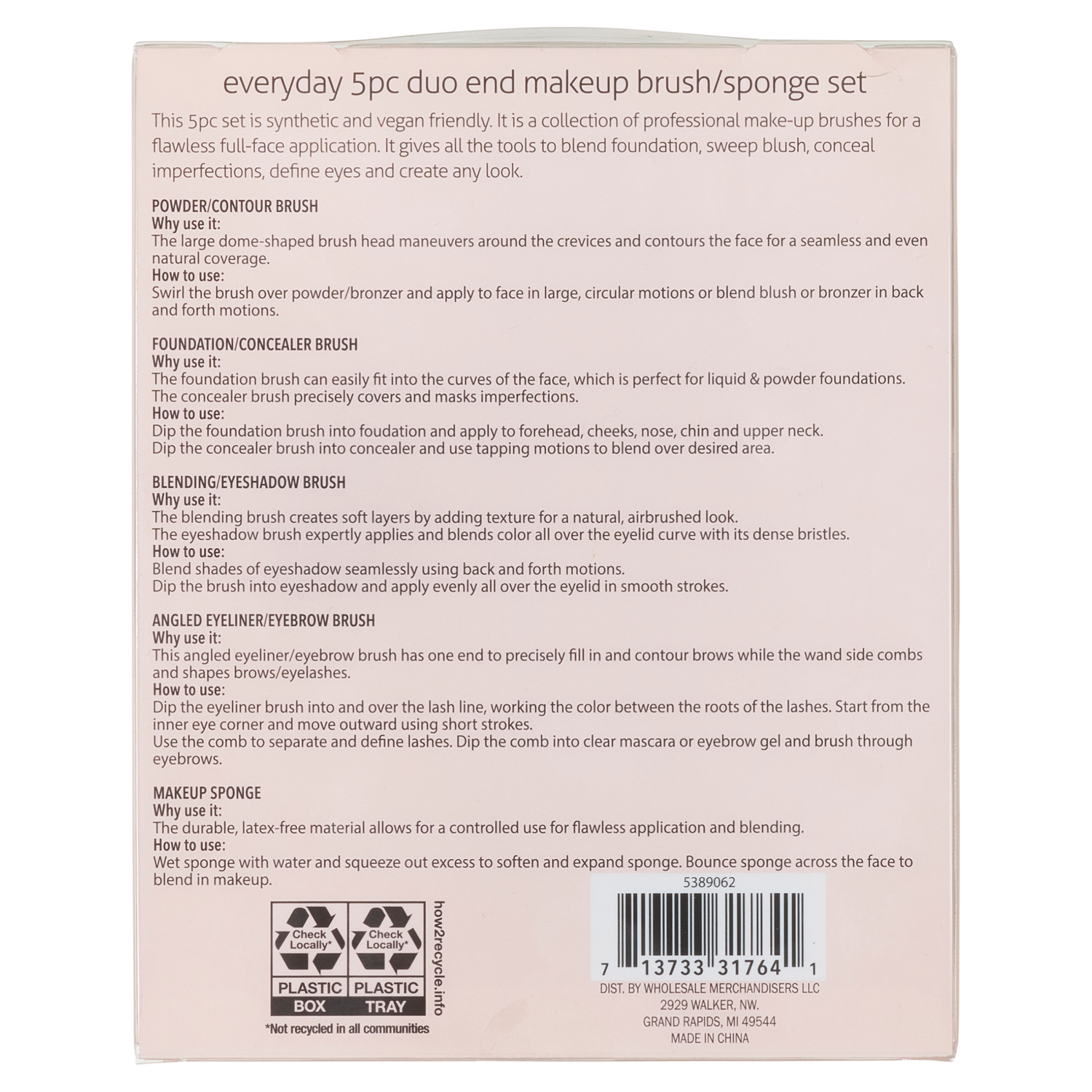 slide 2 of 2, Studio M Professional Studio M Pro 5pc Essential Collection, 5 ct