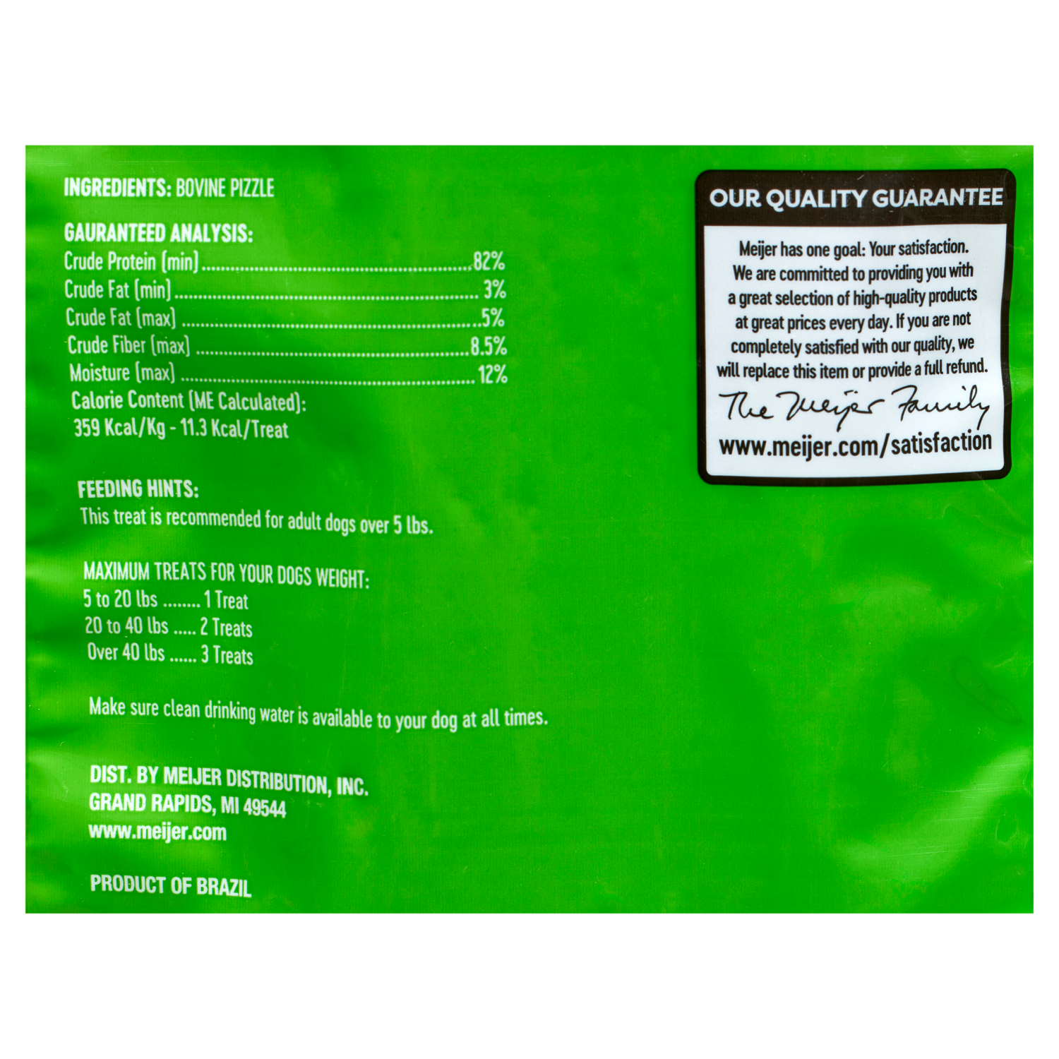 slide 3 of 3, Meijer Main Choice Bully Sticks Dog Chews, 4 Ct, 4 ct