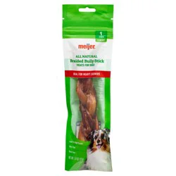 Meijer Braided Bully Stick Dog Chew 8"