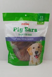 3.5" Real Pig Ears, 13 Ct