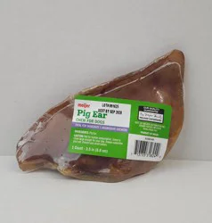 Meijer Real Pig Ear 3.5" Dog Treat, 1 Ct