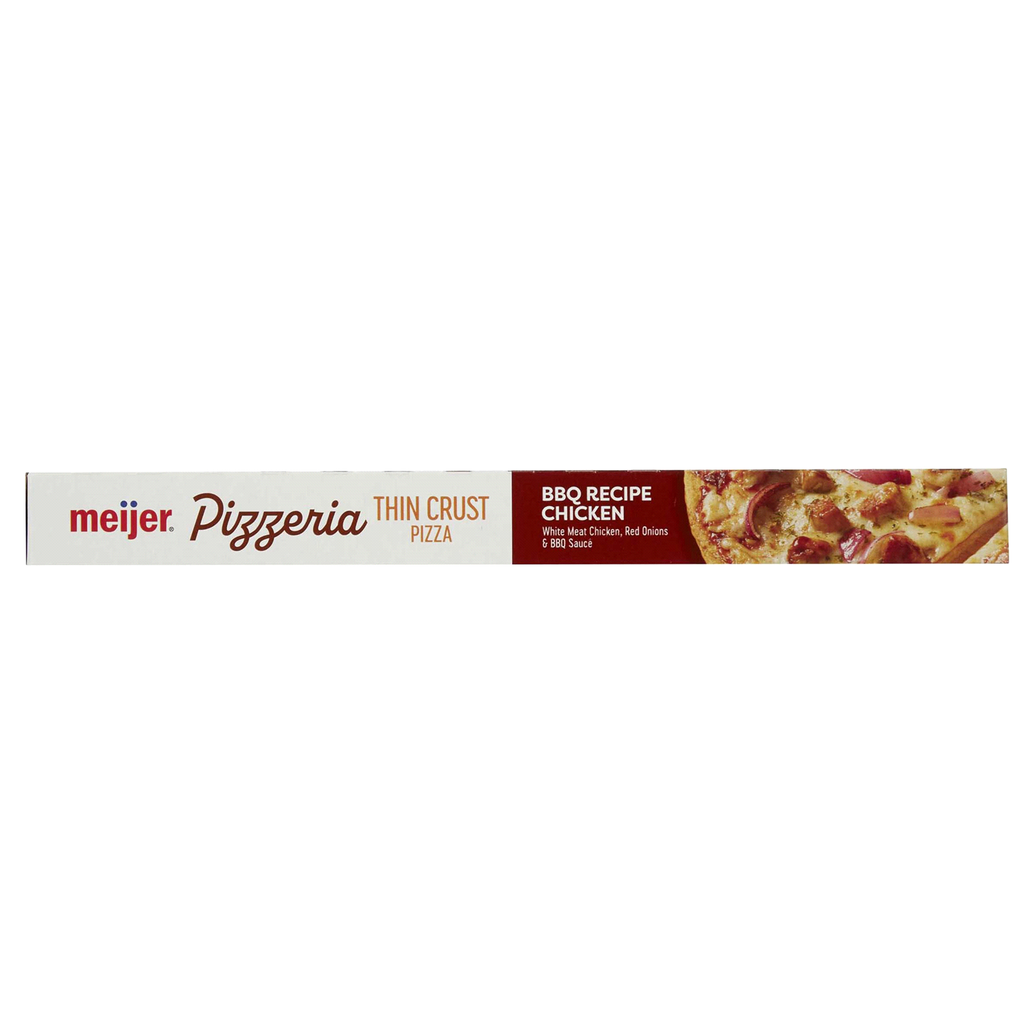 slide 5 of 5, Meijer Pizzeria Thin Crust BBQ Recipe Chicken Pizza, 17.96 oz