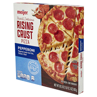 slide 27 of 29, Meijer Rising Crust Pepperoni Pizza, 28.3 oz