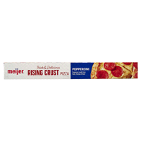 slide 9 of 29, Meijer Rising Crust Pepperoni Pizza, 28.3 oz