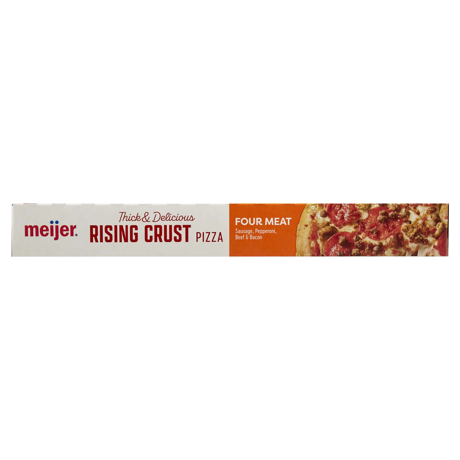 slide 2 of 5, Meijer Rising Crust Four Meat Pizza, 30 oz