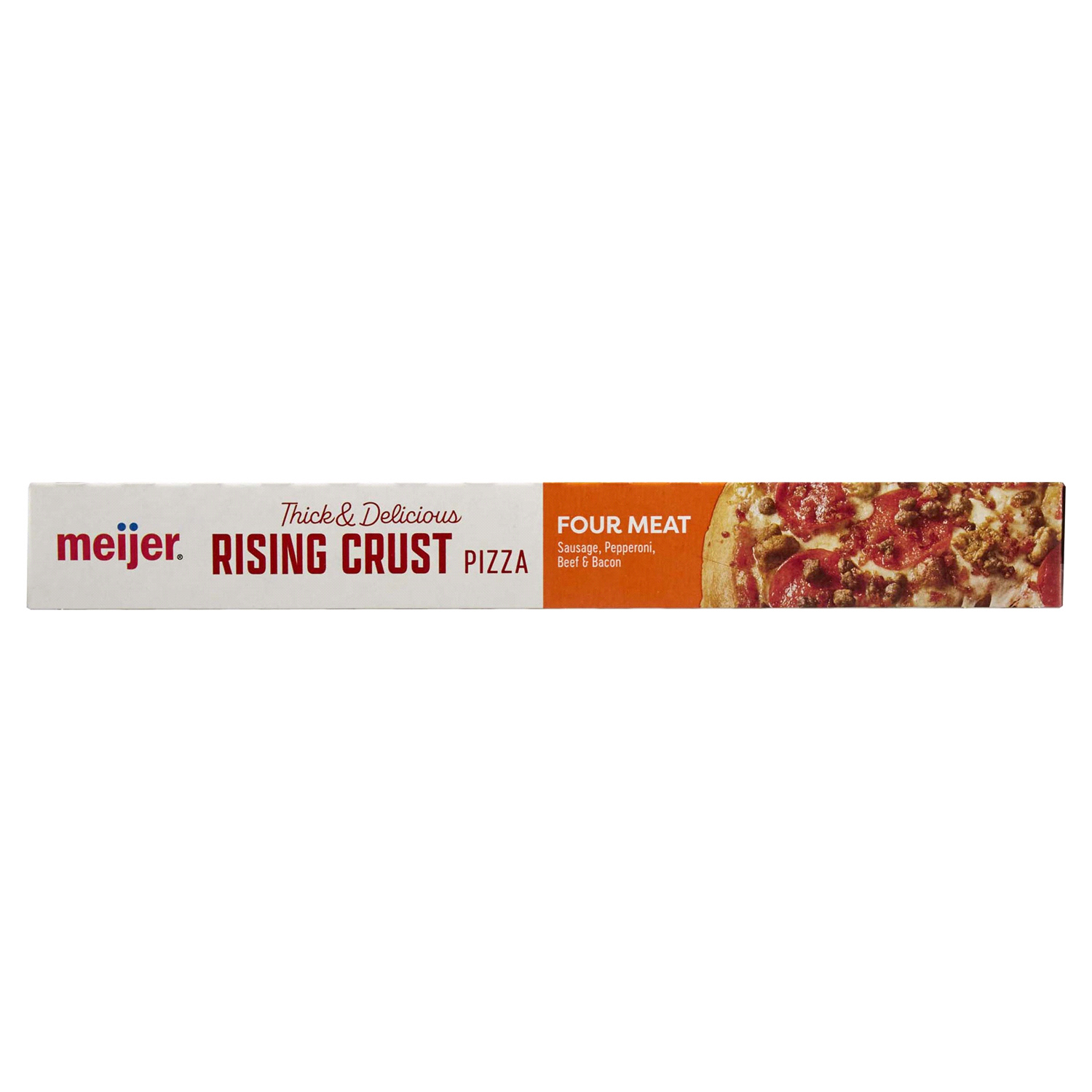 slide 5 of 5, Meijer Rising Crust Four Meat Pizza, 30 oz