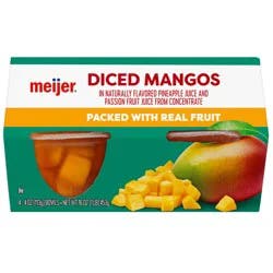 Mangos In 100% Fruit Juice, 4 Pack