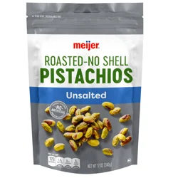 Meijer Unsalted Pistachios No Shell