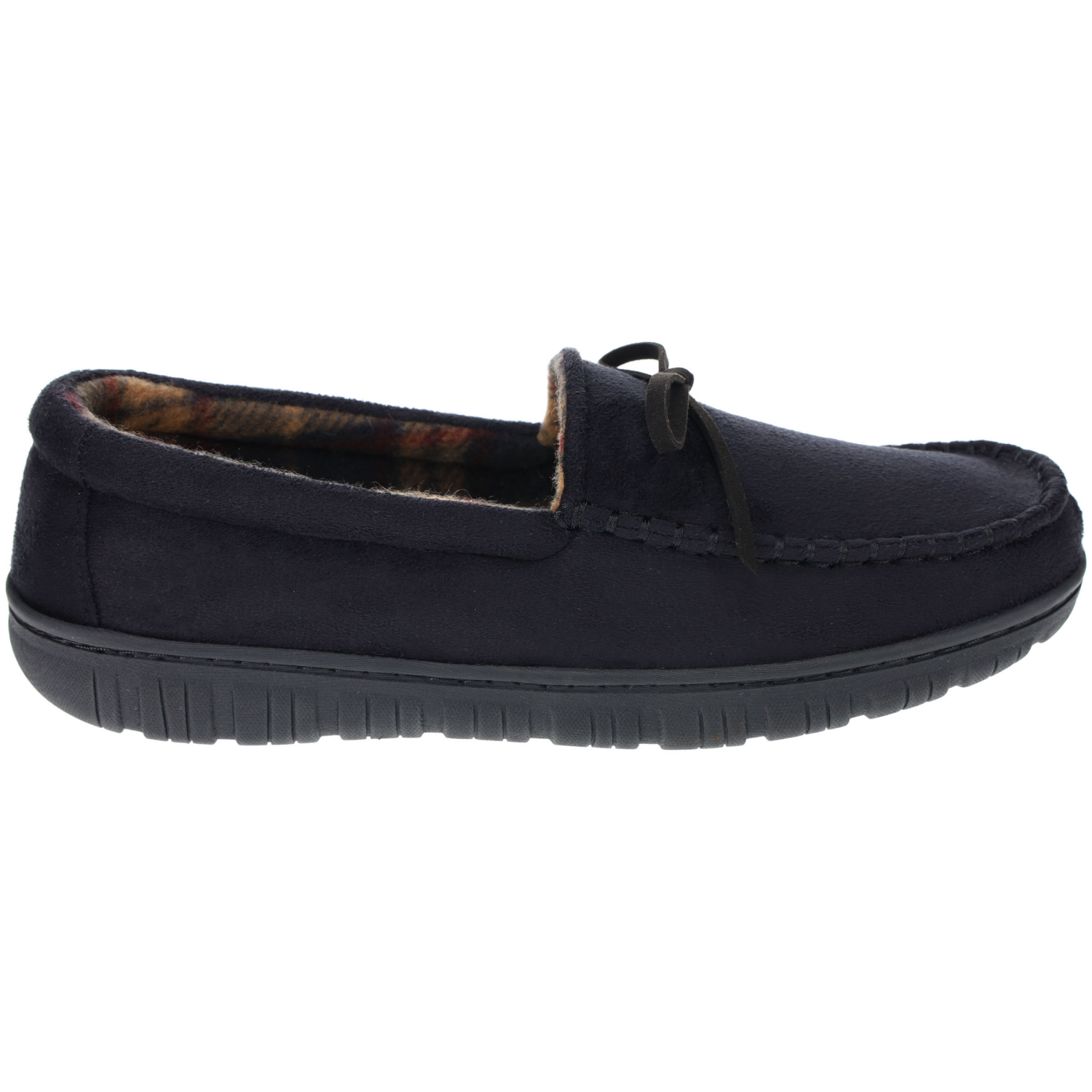 slide 3 of 4, Falls Creek Men's Moc, Black, Size Medium, 1 ct