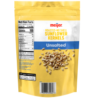 slide 5 of 5, Meijer Sunflower Kernals Unsalted, 16 oz