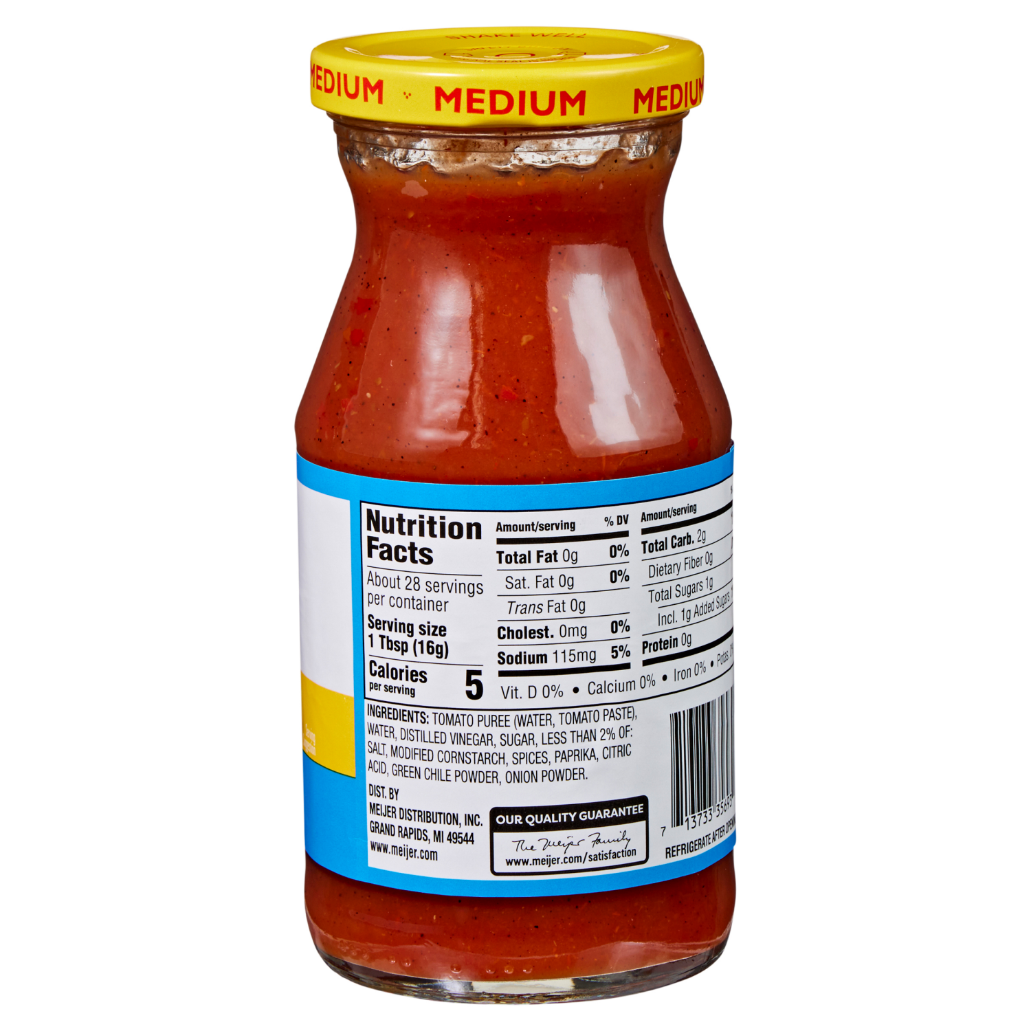 slide 2 of 8, Meijer Medium Taco Sauce, 16 oz, 16 oz