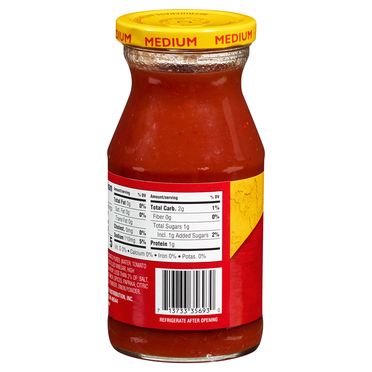 slide 3 of 3, Meijer Taco Sauce Medium, 16 ct