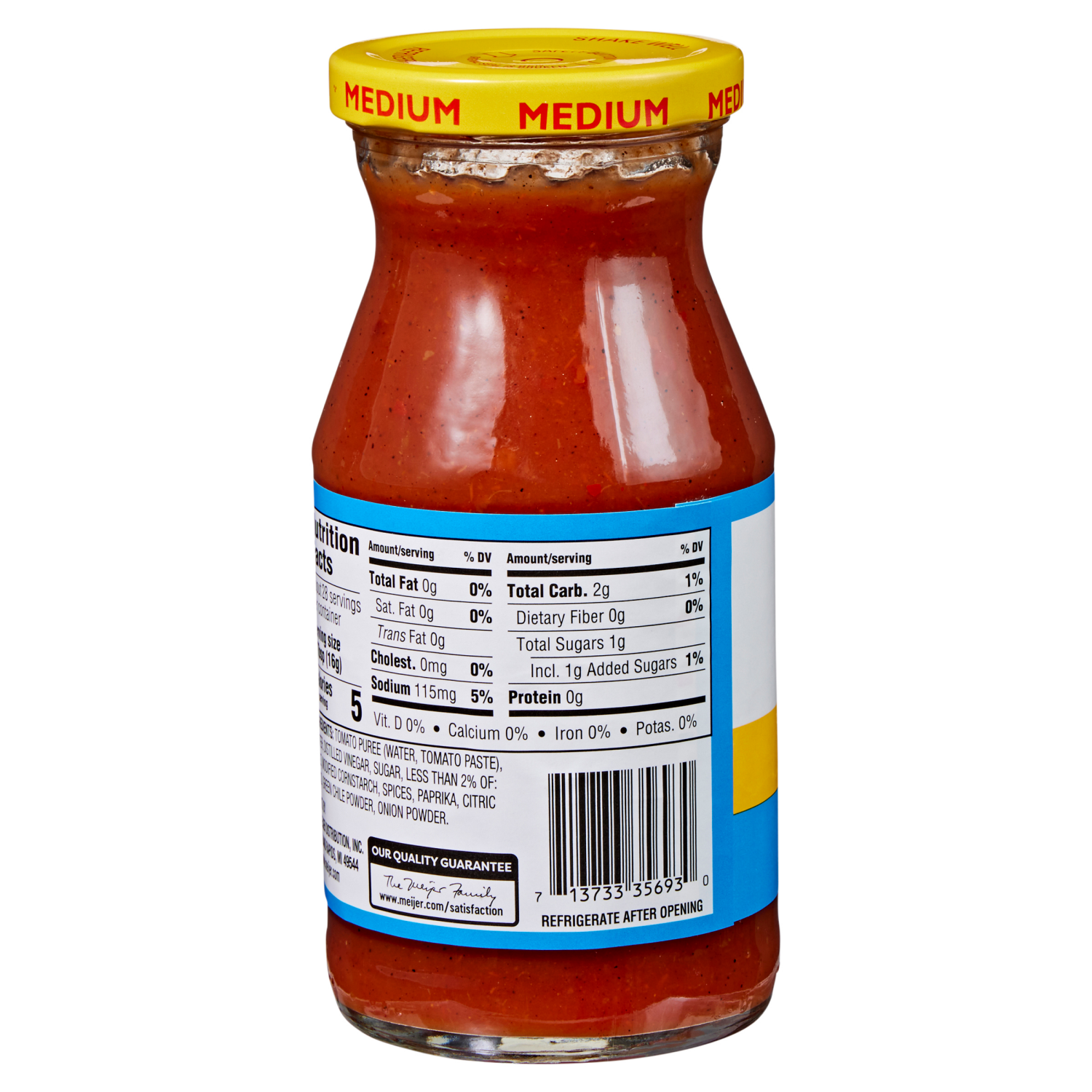 slide 4 of 8, Meijer Medium Taco Sauce, 16 oz, 16 oz