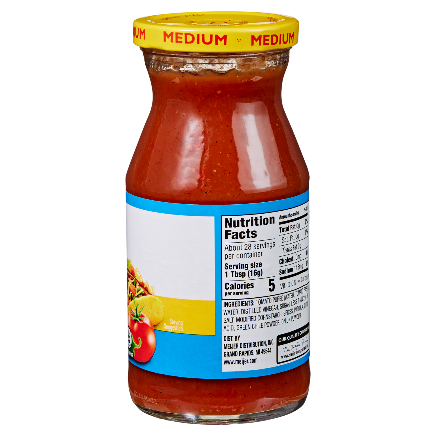 slide 5 of 8, Meijer Medium Taco Sauce, 16 oz, 16 oz