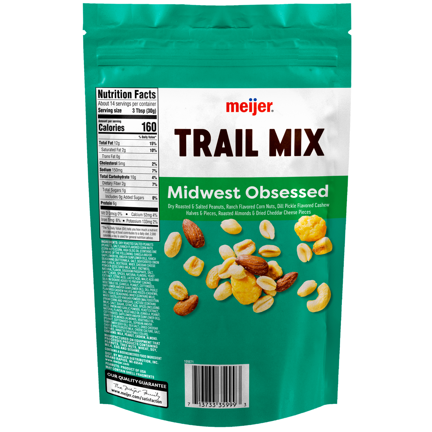 slide 2 of 2, Meijer Midwest Obsessed Trail Mix, 15 oz