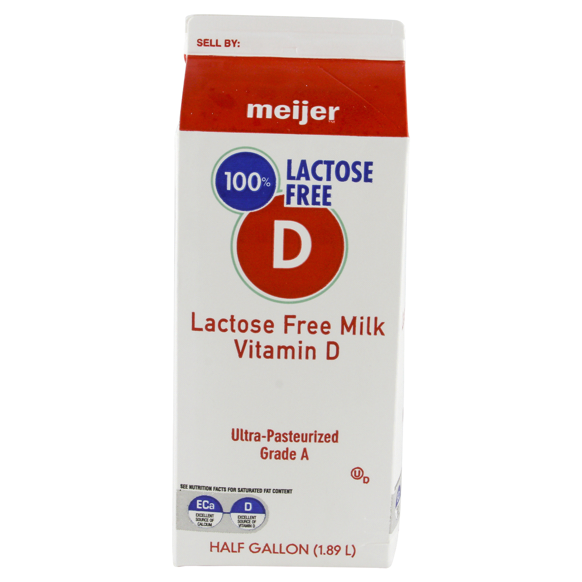slide 3 of 4, Meijer Lactose Free Ultra-Pasteurized Milk, 1/2 gal