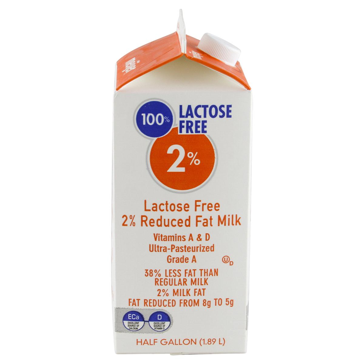slide 2 of 4, Meijer Lactose Free Ultra-Pasteurized Reduced Fat Milk, 1/2 gal