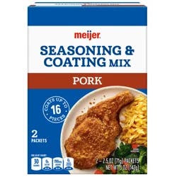 Meijer Coating Mix Pork Seasoned 5 Oz