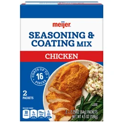 Meijer Coating Mix Chicken Seasoned 4.5