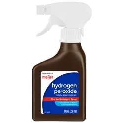Hydrogen Peroxide, First Aid Antiseptic Spray, 8 Oz