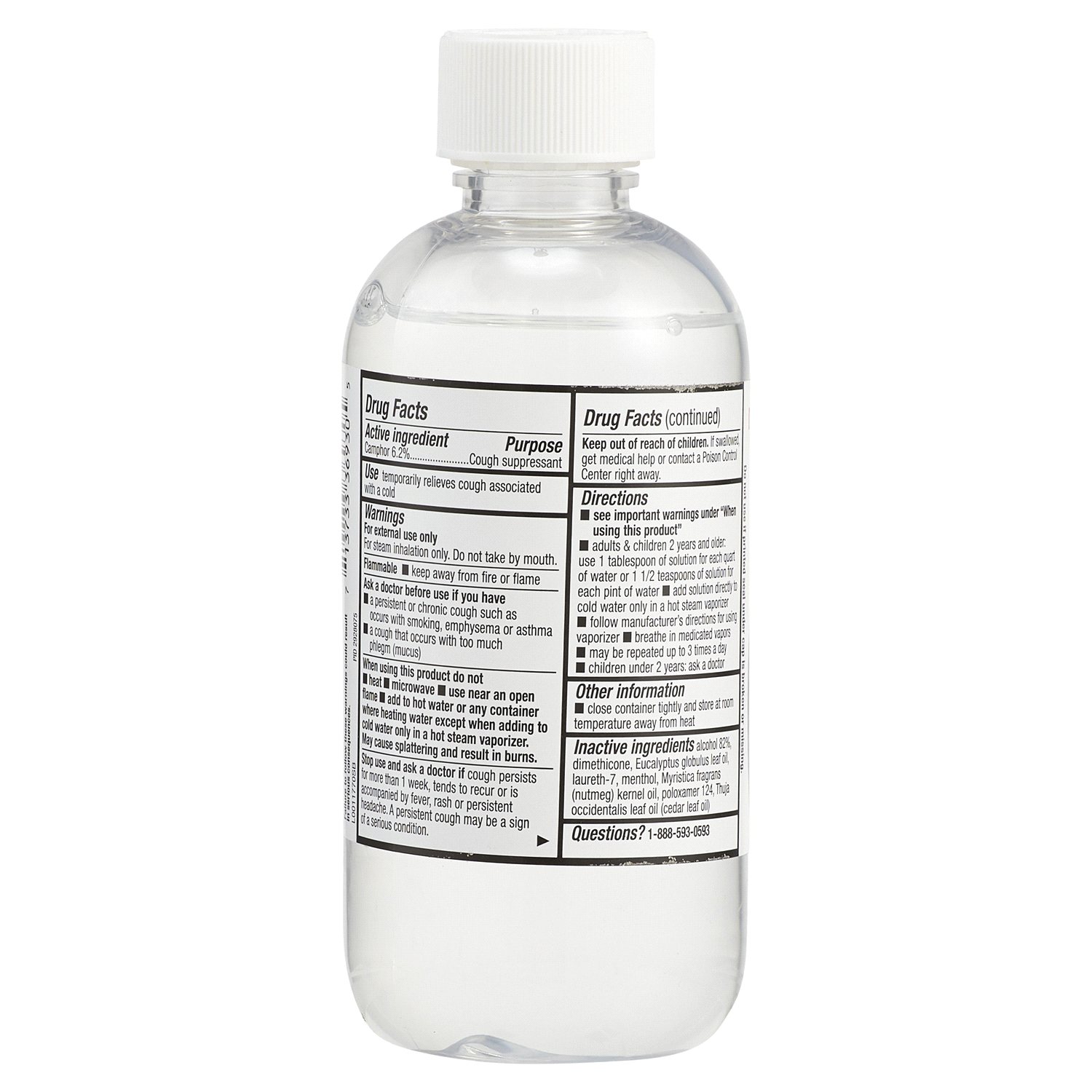 slide 2 of 5, Meijer Medicated Vaporizing Steam Liquid, 8 oz