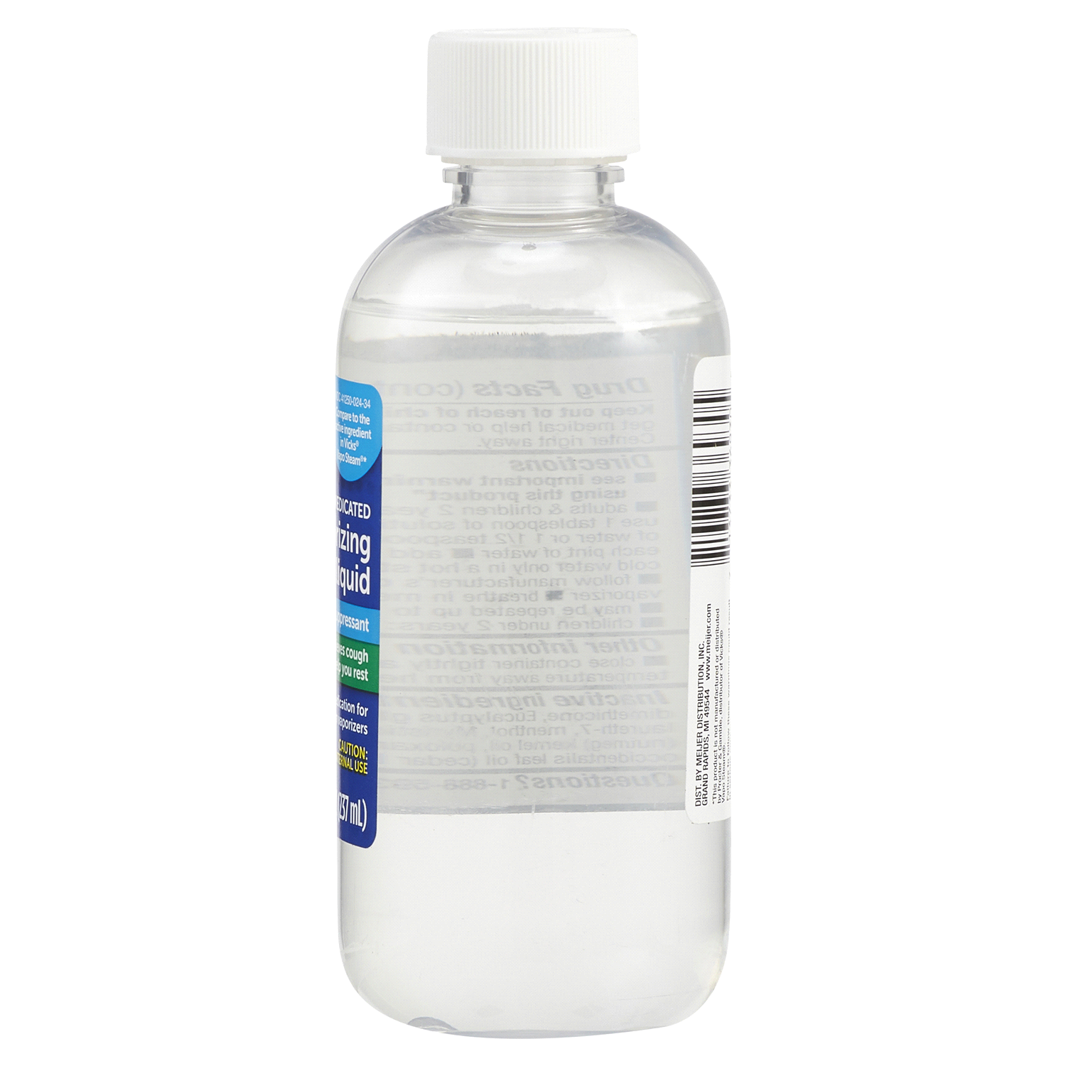 slide 3 of 5, Meijer Medicated Vaporizing Steam Liquid, 8 oz