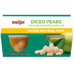 Diced Pears In 100% Juice, 15 Oz