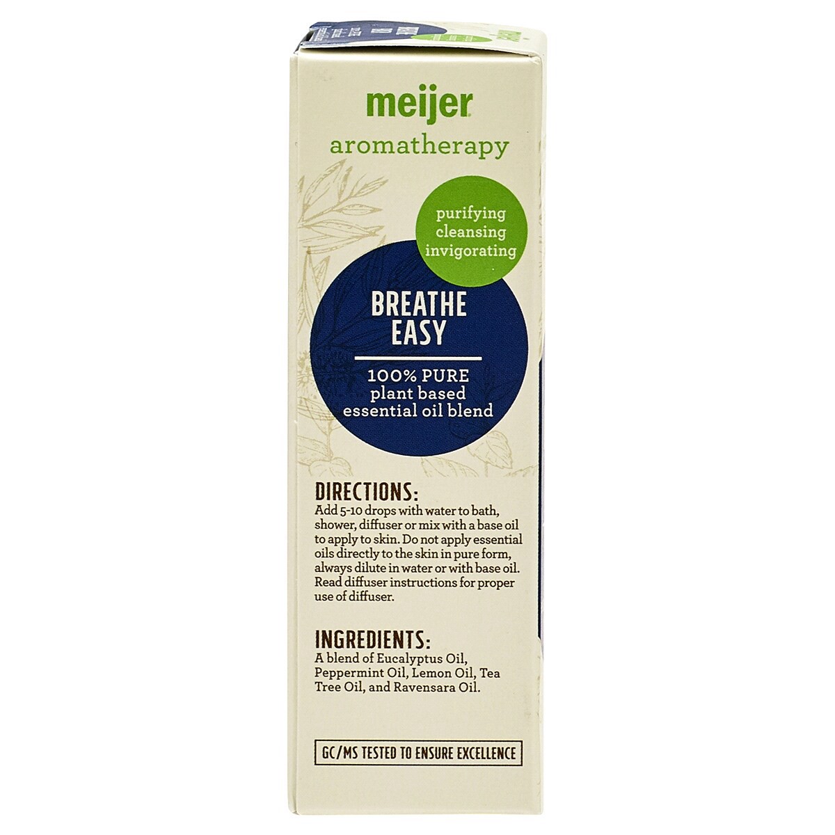 slide 2 of 4, MEIJER WELLNESS Meijer Breathe Easy Essential Oil Blend, 0.5 oz