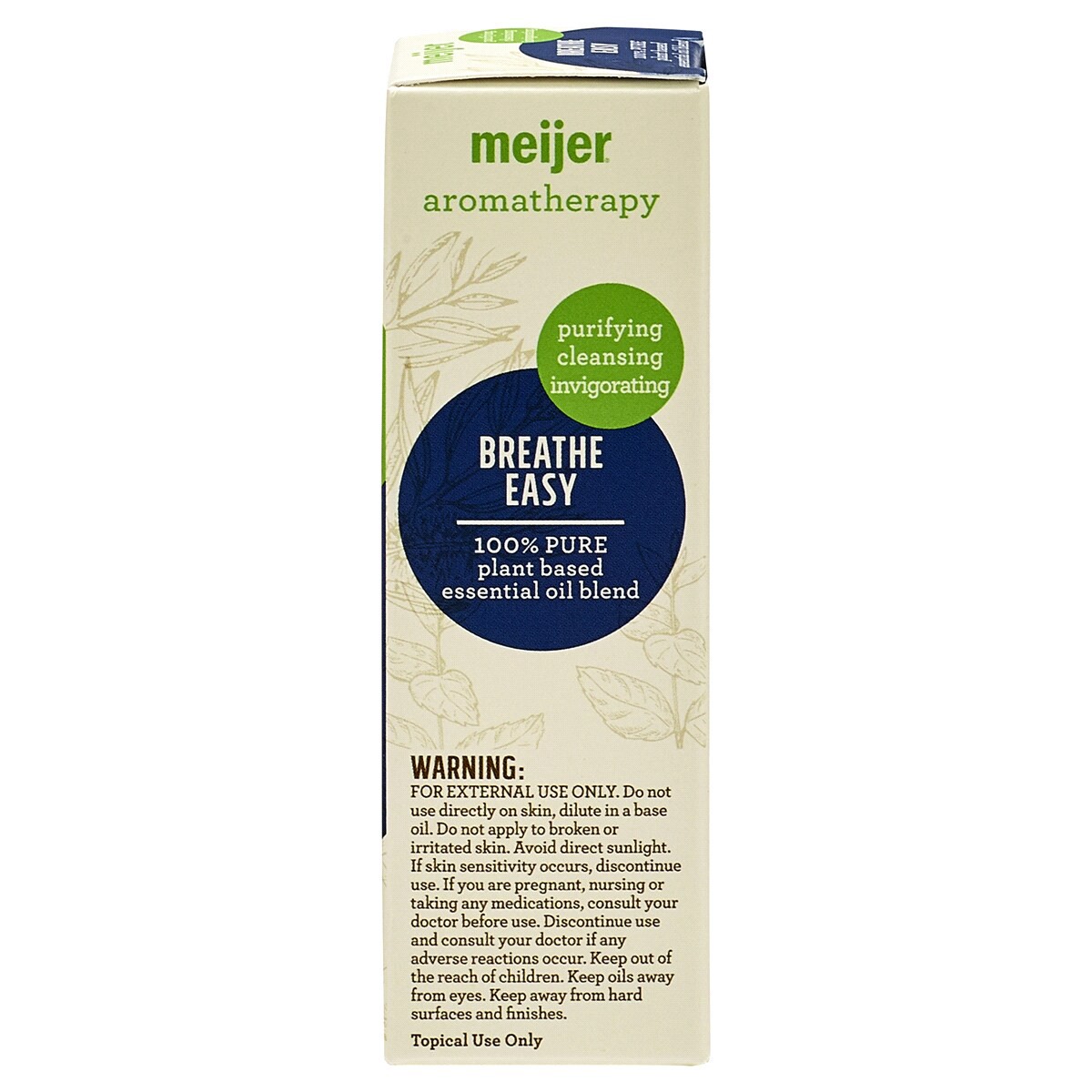 slide 3 of 4, MEIJER WELLNESS Meijer Breathe Easy Essential Oil Blend, 0.5 oz