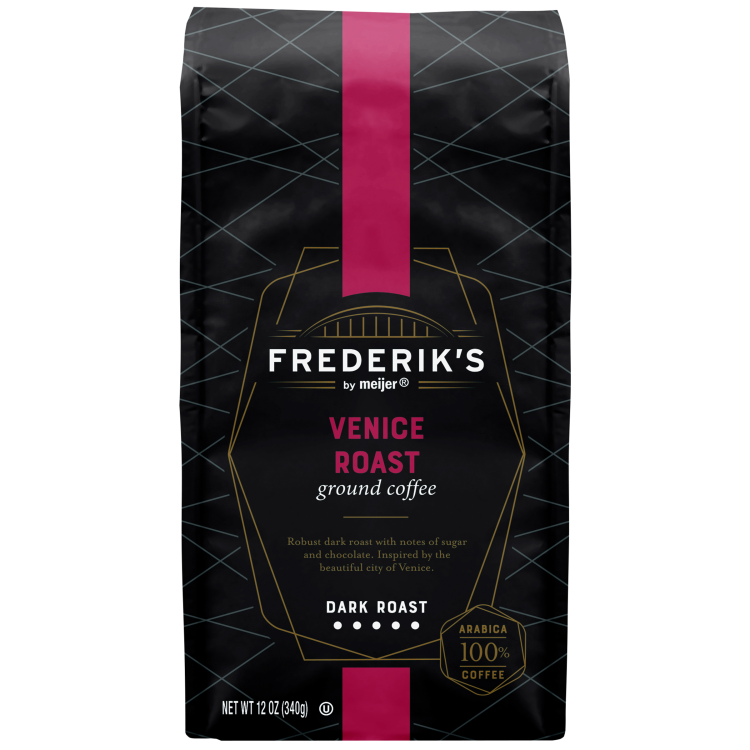 slide 1 of 3, Frederik's By Meijer Frederik's by Meijer Venice Roast Ground Coffee- 12 oz, 12 oz