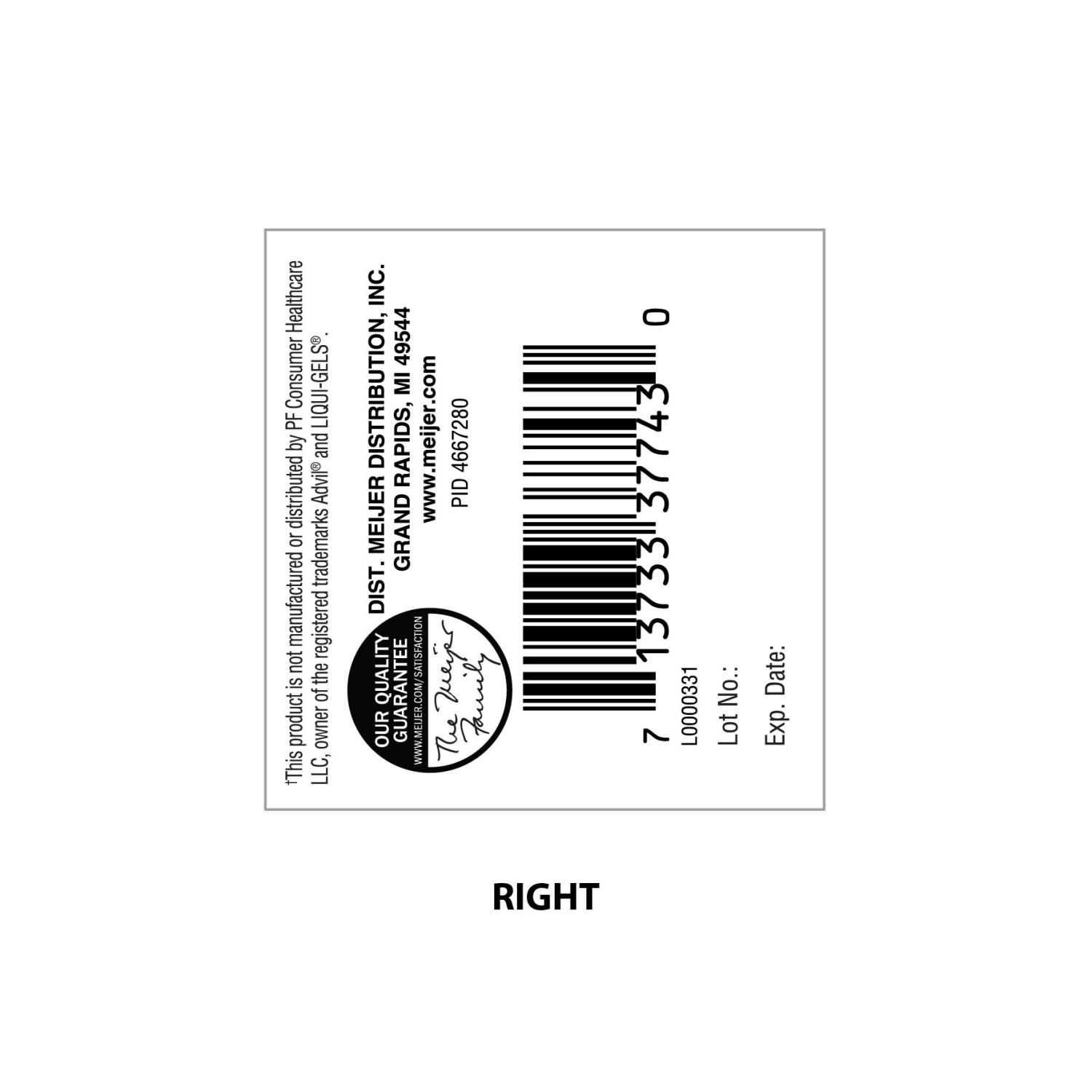 slide 3 of 5, Meijer Ibuprofen Mini Capsules, 20 ct