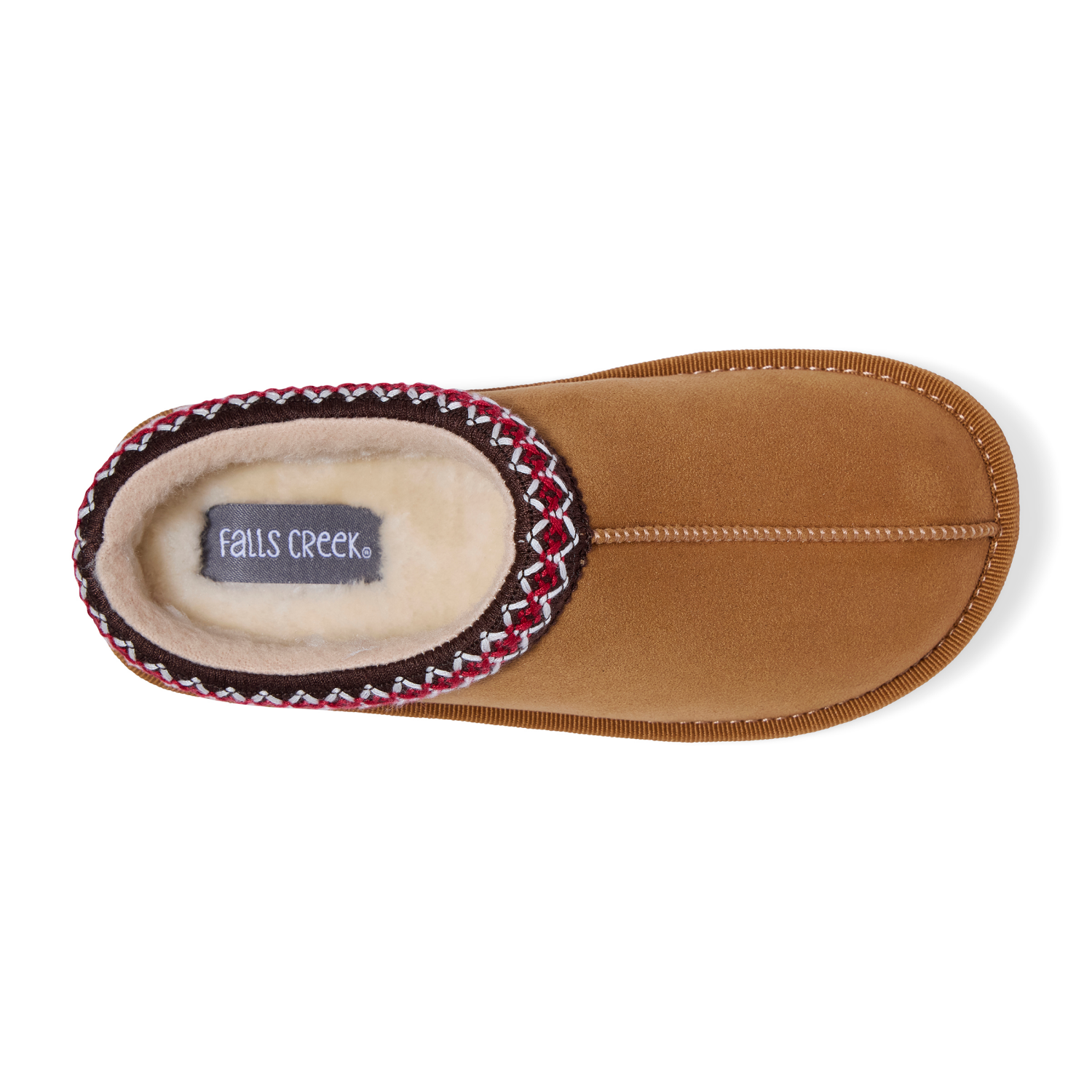slide 6 of 6, Falls Creek Girls' Taylor Casual,Chestnut,Size 5, 1 ct