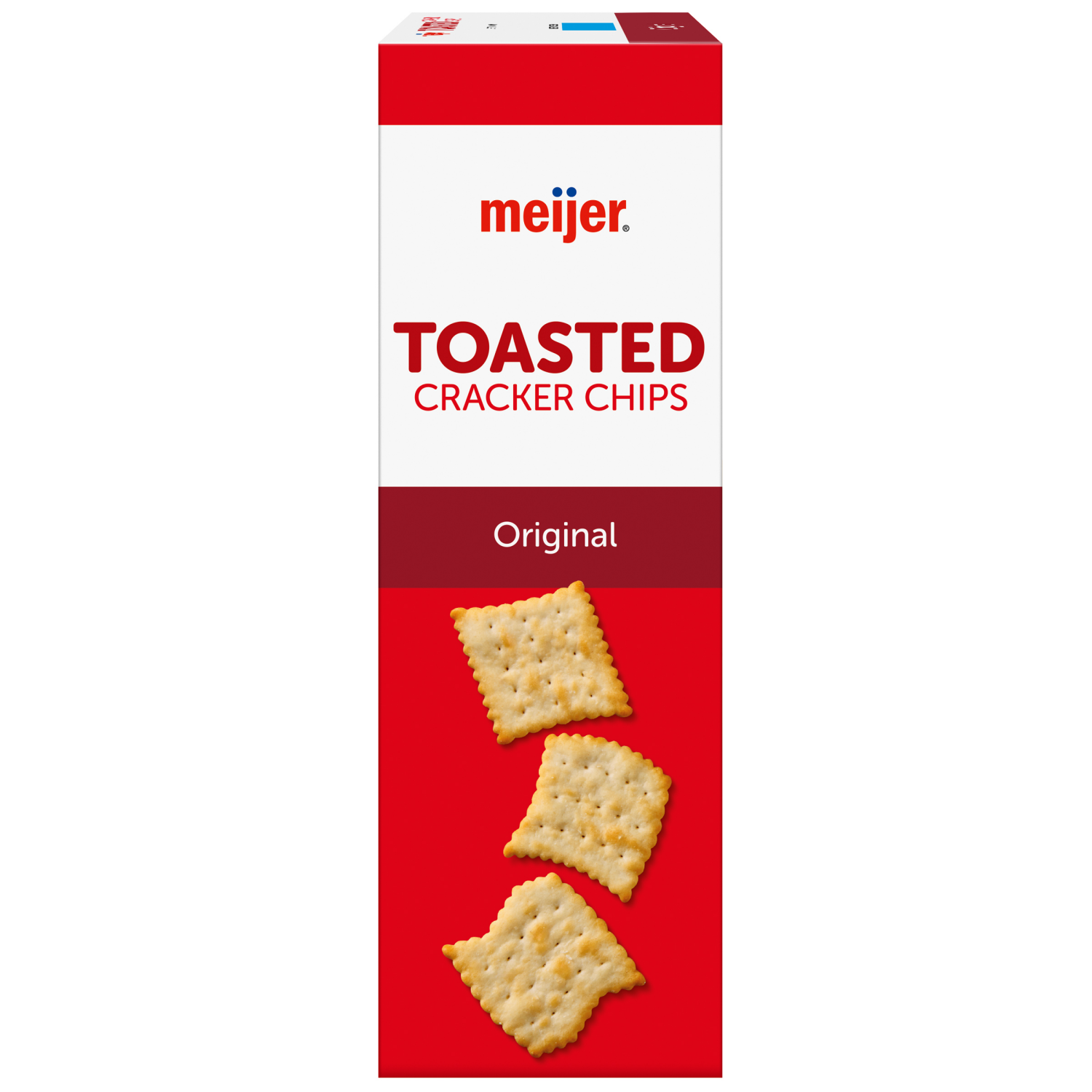 slide 4 of 8, MEIJER TOASTED CRACKER CHIPS ORIGINAL 8.1 OZ, 8.1 oz