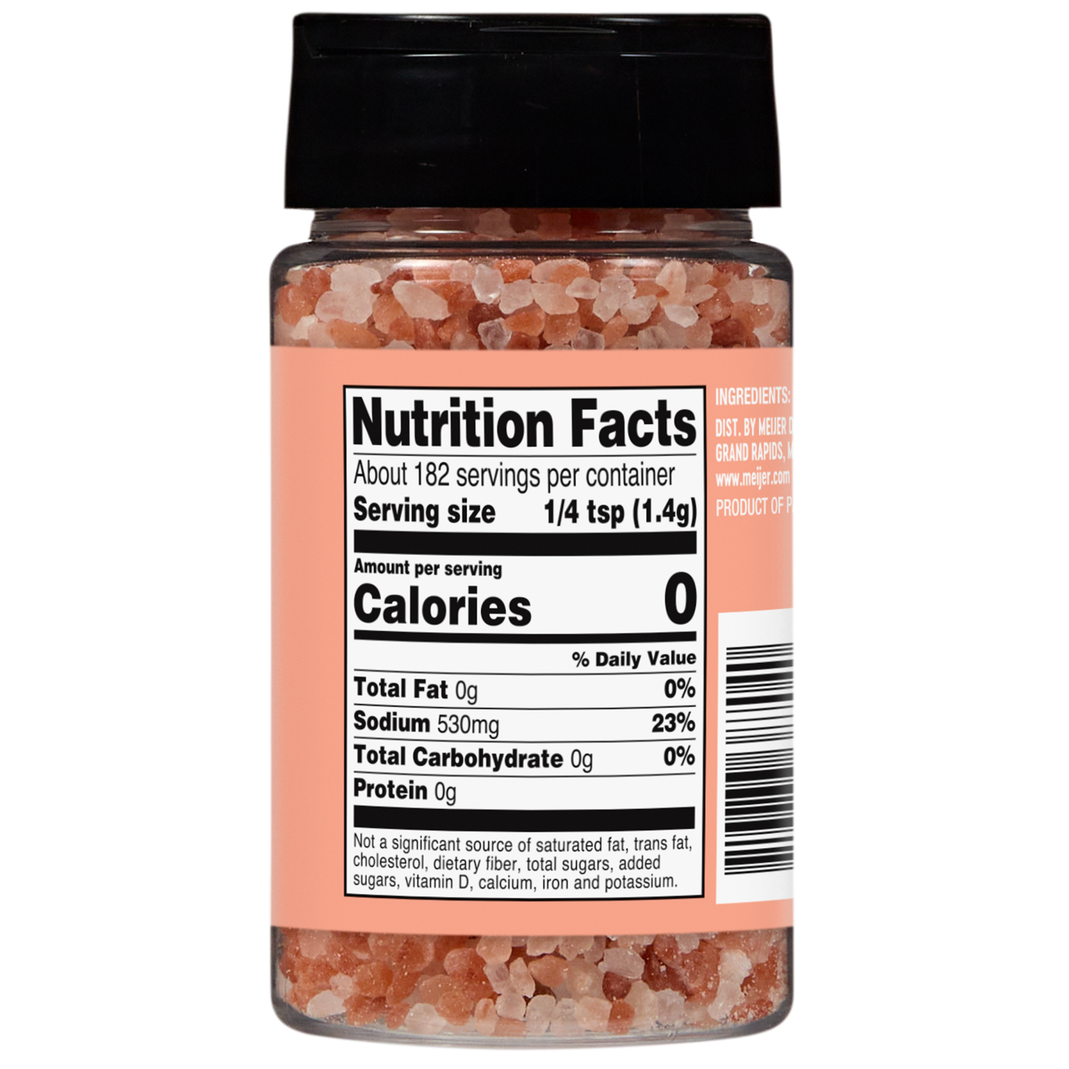 slide 3 of 3, Meijer Himalayan Grinder Refill Extra Coarse 9oz, 9 oz