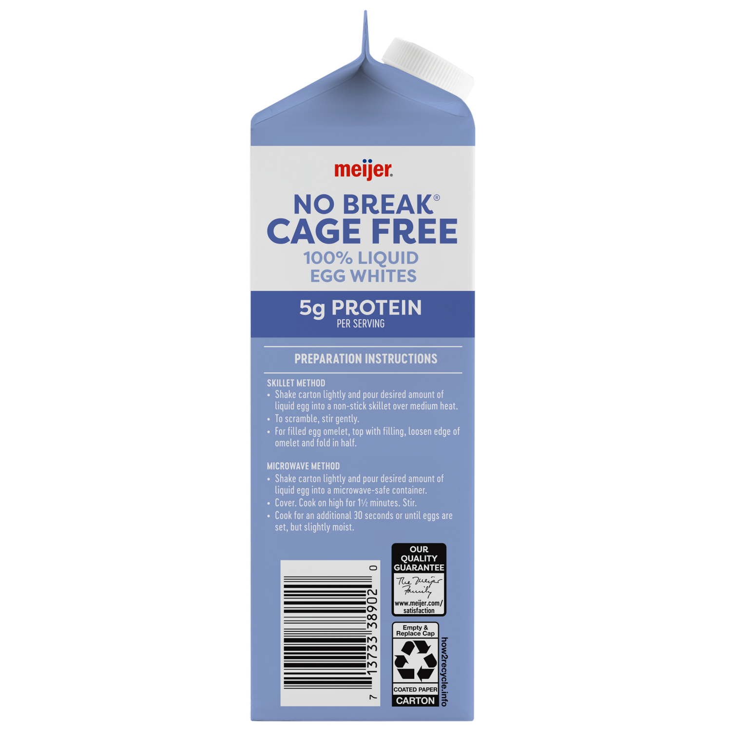slide 2 of 3, Meijer Cage Free Liquid Egg Whites, 32 oz, 32 oz