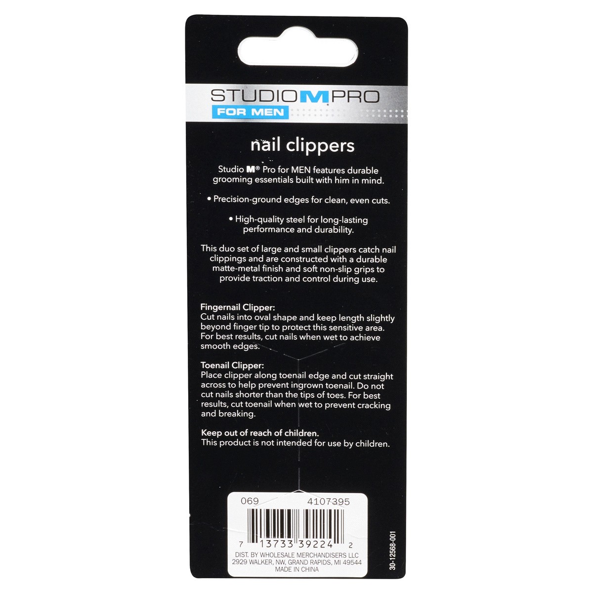 slide 2 of 2, Studio M Pro Mens Dual Pack Clipper, 1 ct