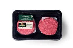 True Goodness Certified Angus Beef 85/15 Grass Fed Ground Beef Patties, 4 Ct, 1 Lb