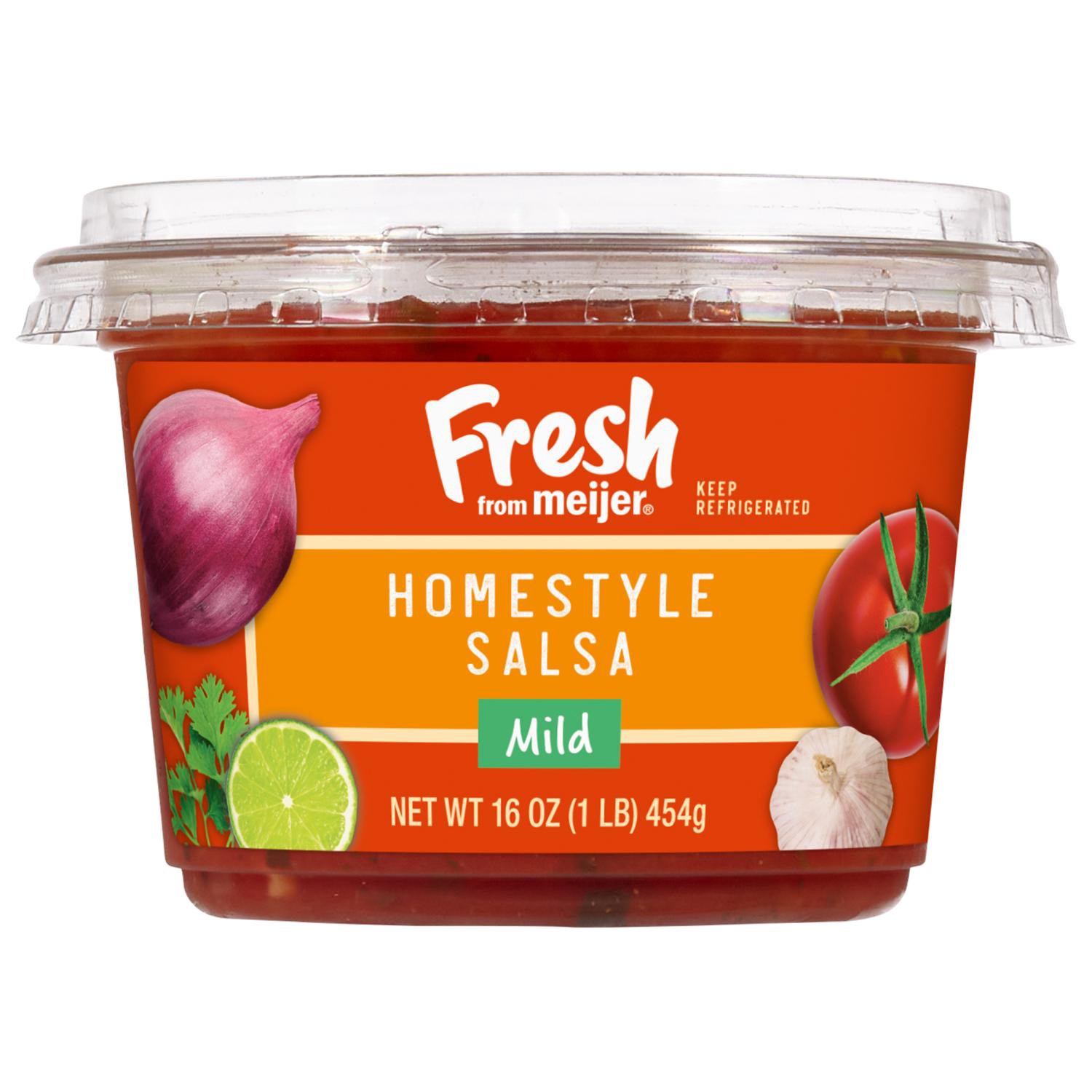 slide 1 of 3, Mild Homestyle Salsa, 16 Oz., 16 oz