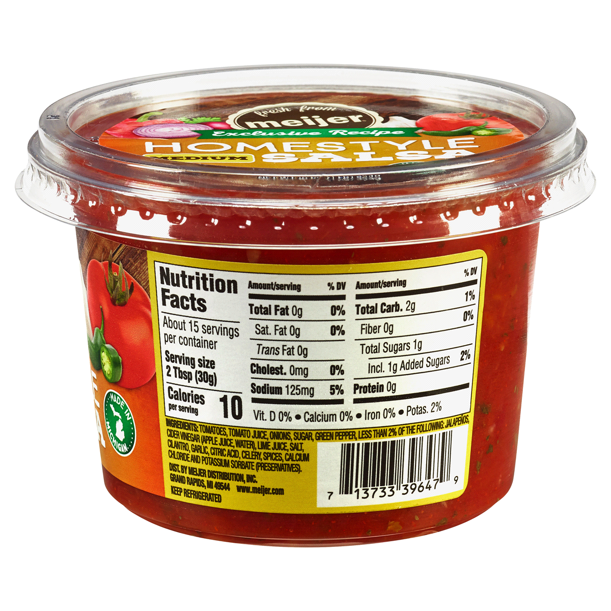 Fresh from Meijer Medium Homestyle Salsa, 16 oz 16 oz | Shipt